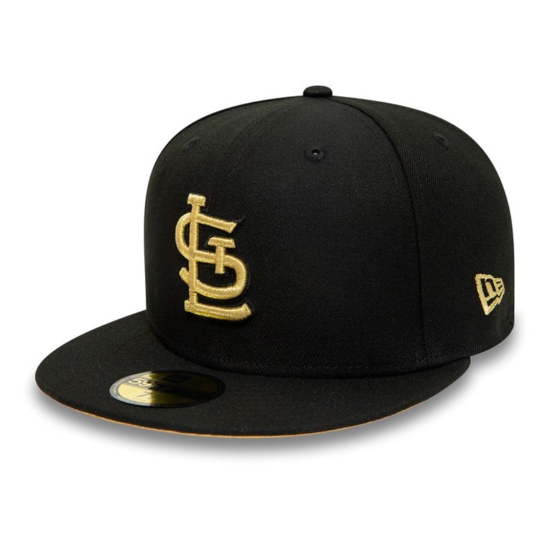 59fifty New Era St. Louis Cardinals 2006 World Series Fitted Gorras Negros | QM8592701