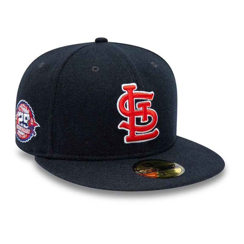 59fifty New Era St. Louis Cardinals Anniversary Fitted Gorras Azules | WL5129863