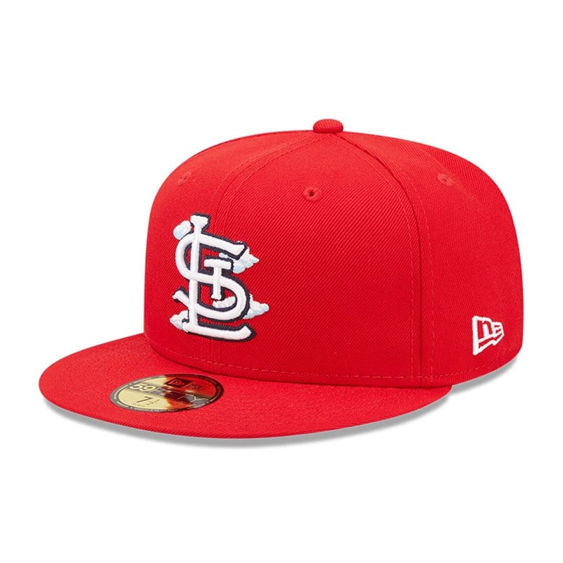 59fifty New Era St. Louis Cardinals Comic Cloud Fitted Gorras Rojos | TU2763498