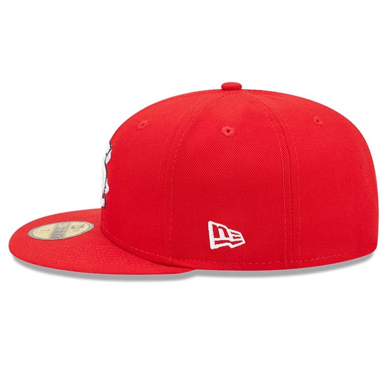 59fifty New Era St. Louis Cardinals Comic Cloud Fitted Gorras Rojos | TU2763498