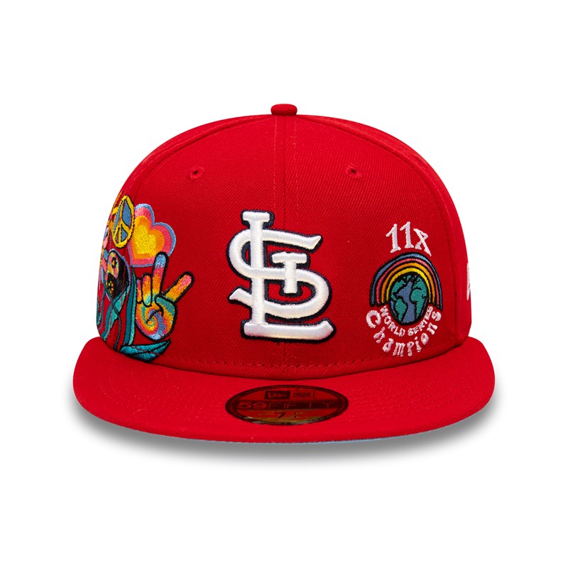 59fifty New Era St. Louis Cardinals Groovy Fitted Gorras Rojos | FW5780194