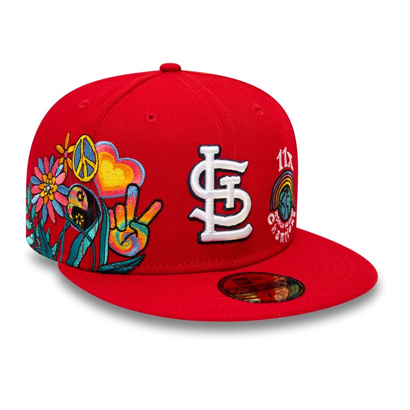 59fifty New Era St. Louis Cardinals Groovy Fitted Gorras Rojos | FW5780194