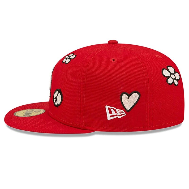 59fifty New Era St. Louis Cardinals MLB Sunlight Pop Gorras Rojos | XH0193725