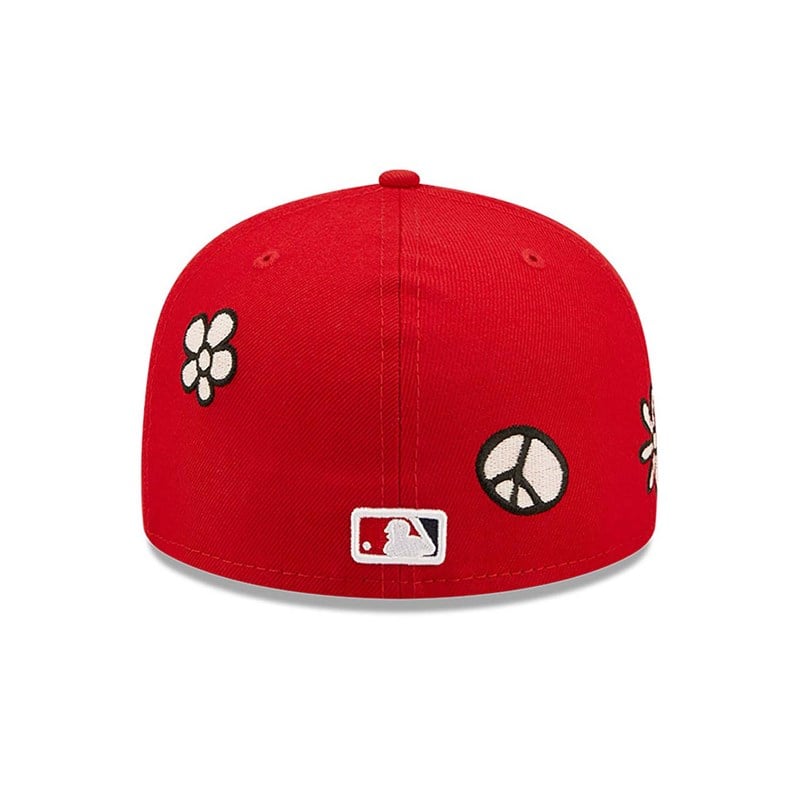 59fifty New Era St. Louis Cardinals MLB Sunlight Pop Gorras Rojos | XH0193725