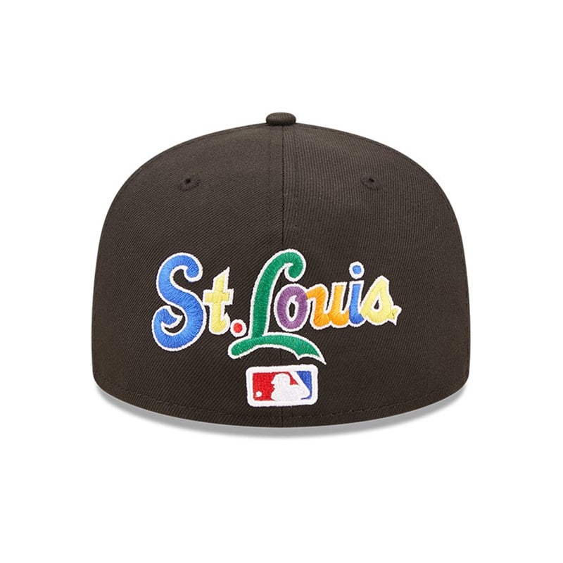 59fifty New Era St. Louis Cardinals MLB Prismatic Fitted Gorras Negros | YN8029463