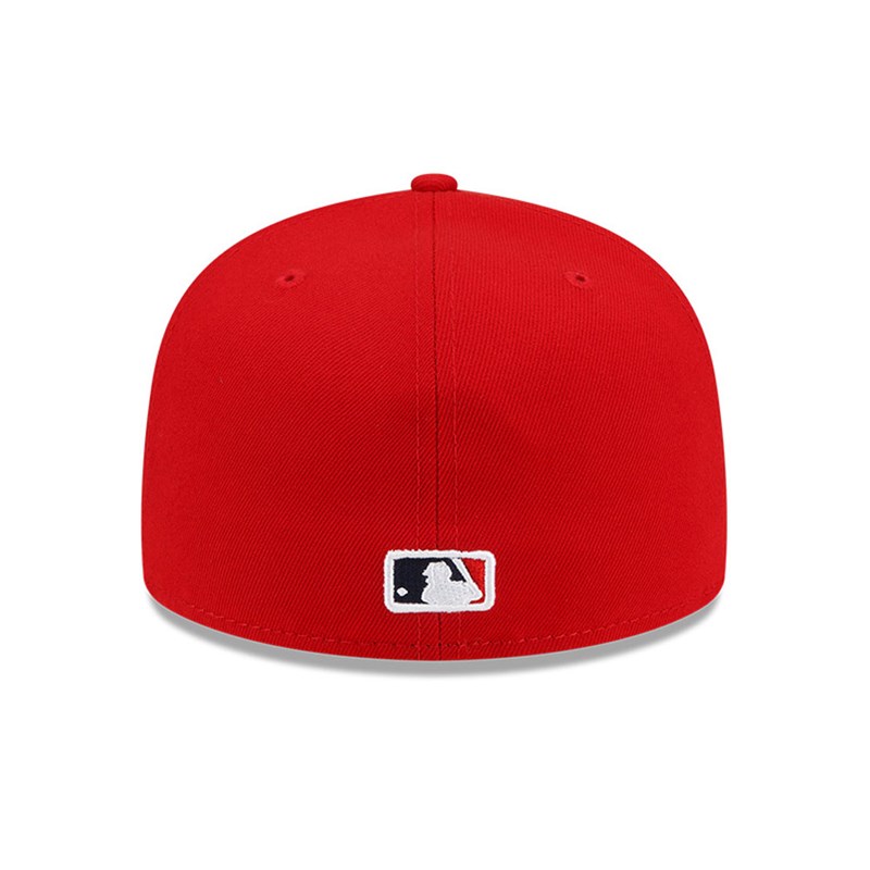 59fifty New Era St. Louis Cardinals Visor Bloom Fitted Gorras Rojos | YG8534297