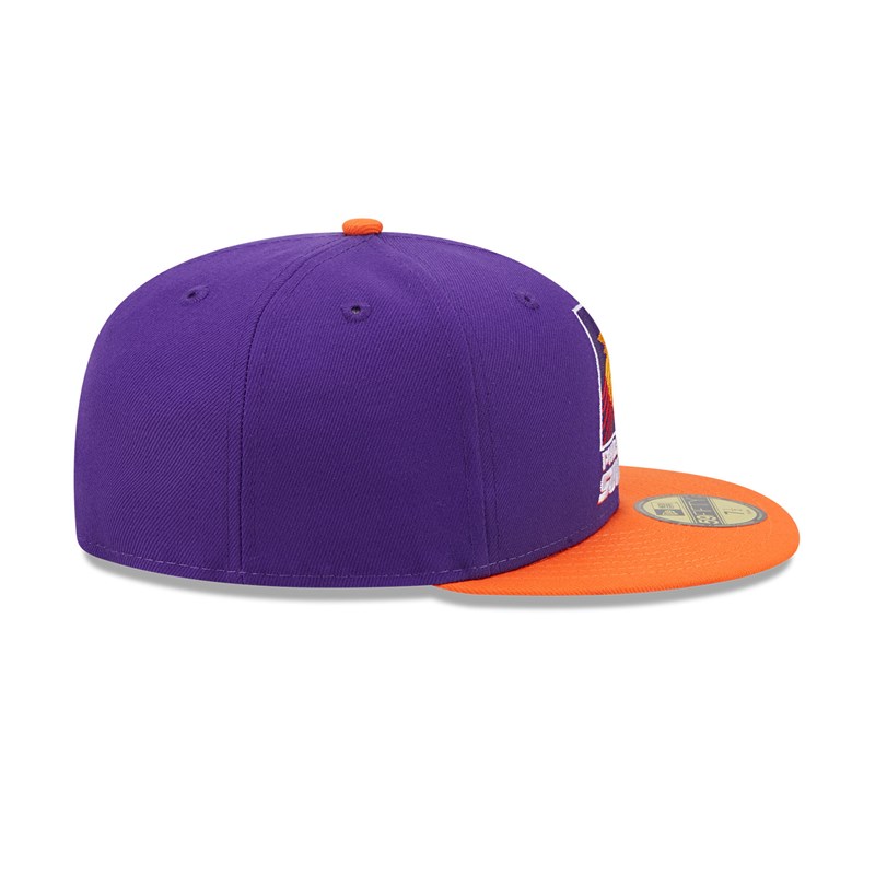 59fifty New Era Suns NBA Classic Fitted Gorras Morados | YW4627913