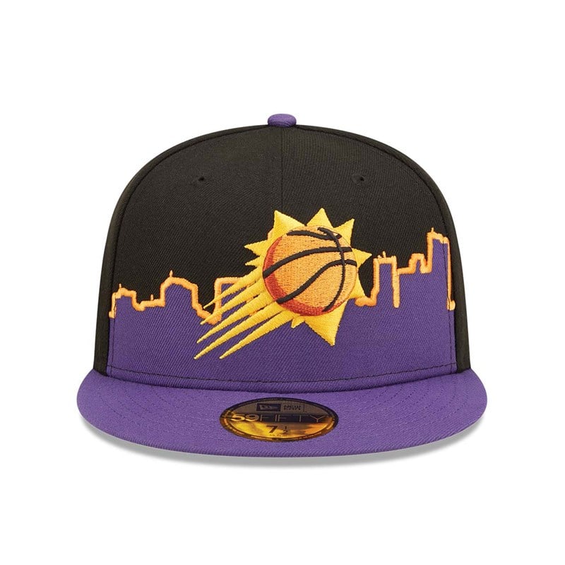 59fifty New Era Suns NBA Tip Off 2022 Fitted Gorras Negros | EL0253841