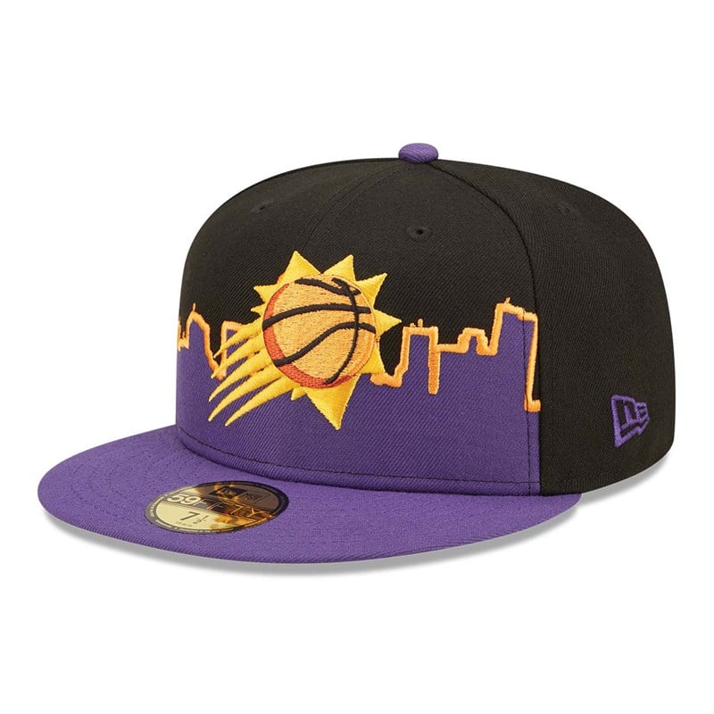 59fifty New Era Suns NBA Tip Off 2022 Fitted Gorras Negros | EL0253841