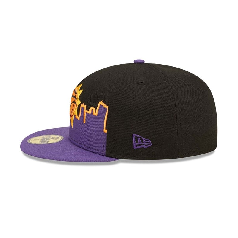 59fifty New Era Suns NBA Tip Off 2022 Fitted Gorras Negros | EL0253841