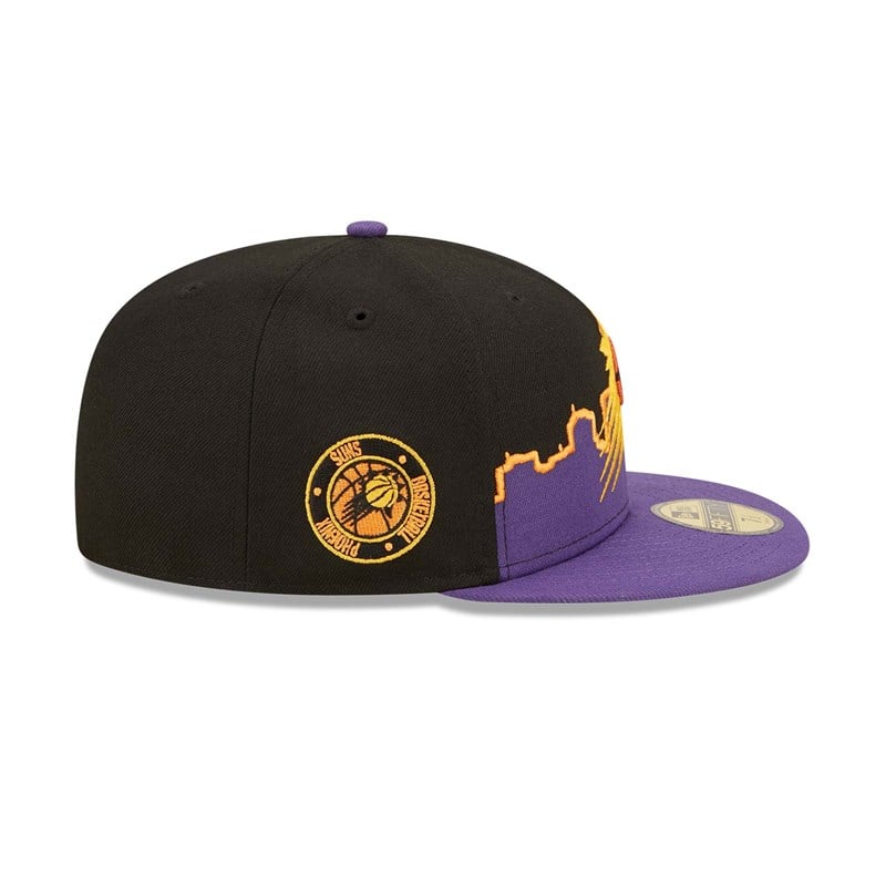 59fifty New Era Suns NBA Tip Off 2022 Fitted Gorras Negros | EL0253841