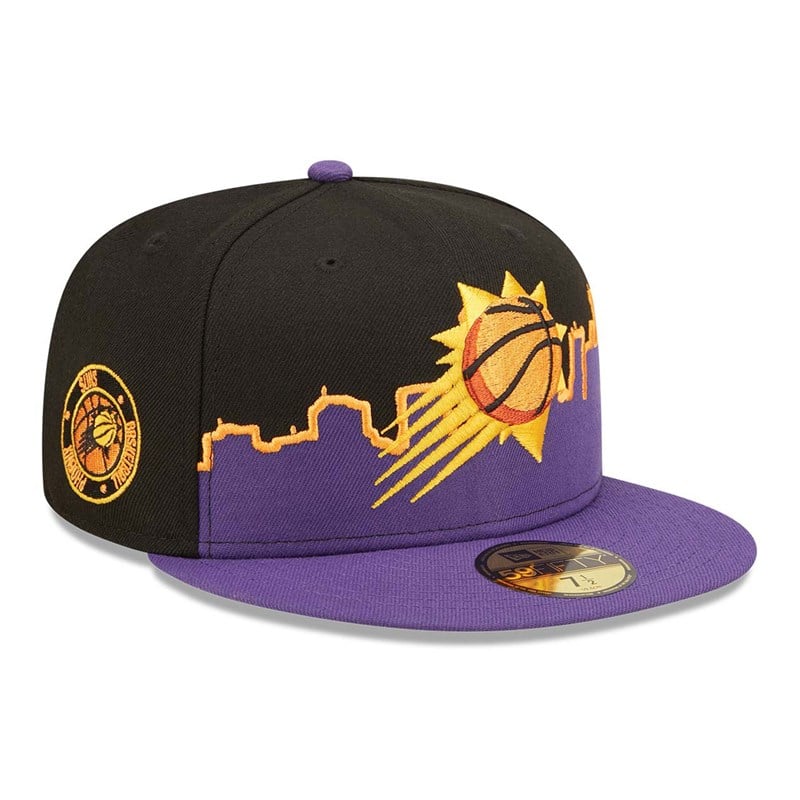 59fifty New Era Suns NBA Tip Off 2022 Fitted Gorras Negros | EL0253841