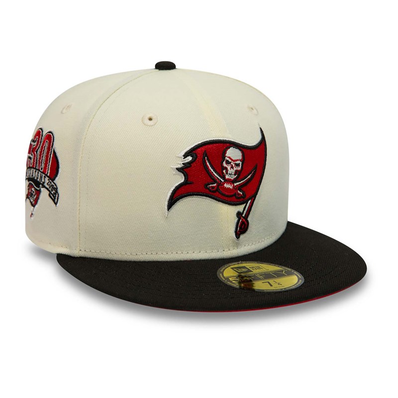 59fifty New Era Tampa Bay Buccaneers Fitted Gorras Blancos | OH3216589