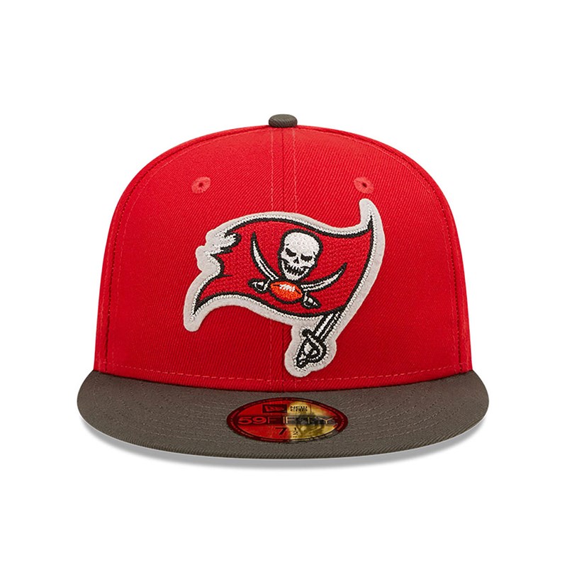 59fifty New Era Tampa Bay Buccaneers Ne Letterman Fitted Gorras Rojos | ZH2081593