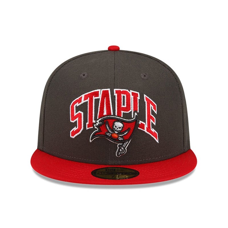 59fifty New Era Tampa Bay Buccaneers X Staple Fitted Gorras Grises | MC3792805