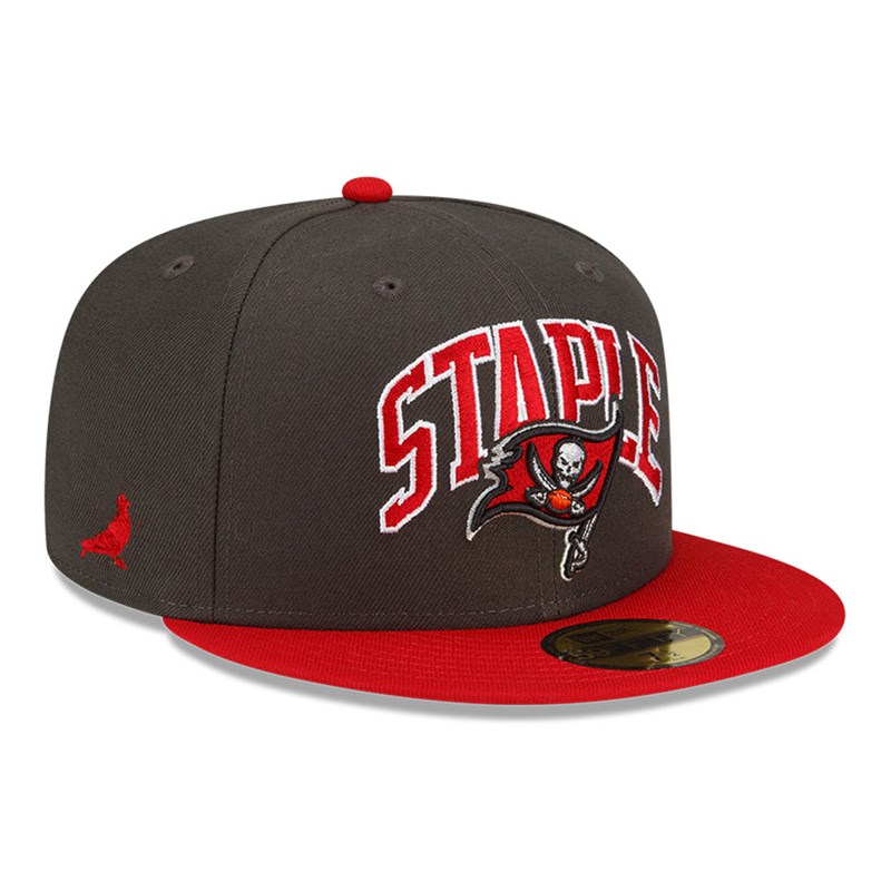 59fifty New Era Tampa Bay Buccaneers X Staple Fitted Gorras Grises | MC3792805