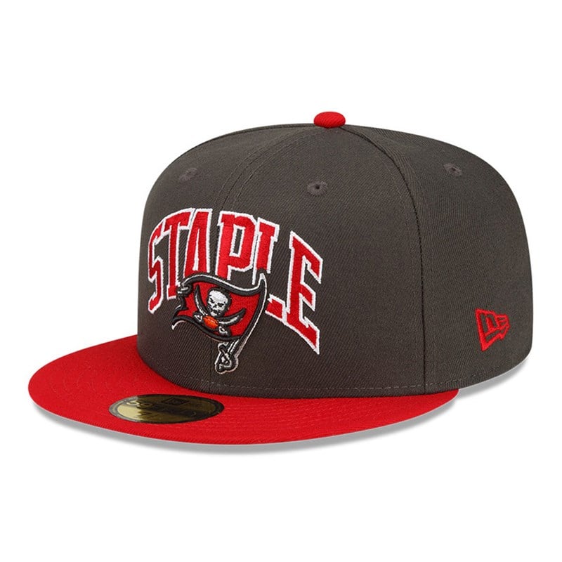 59fifty New Era Tampa Bay Buccaneers X Staple Fitted Gorras Grises | MC3792805