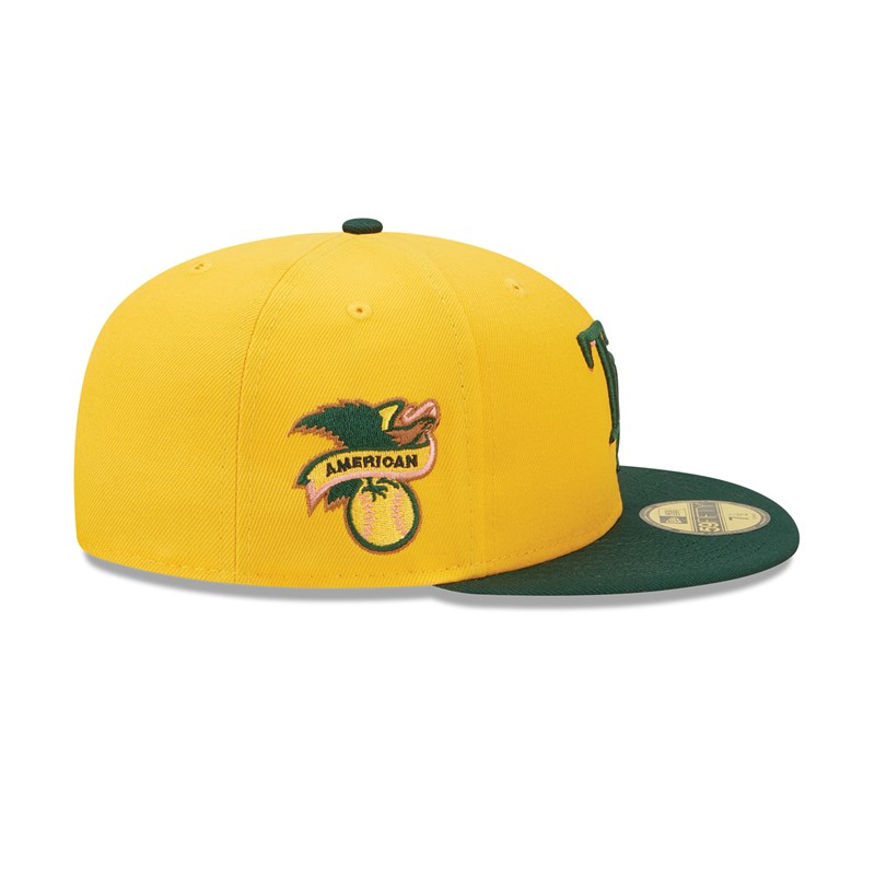 59fifty New Era Tampa Bay Rays Back To School Fitted Gorras Amarillos | RI6071235