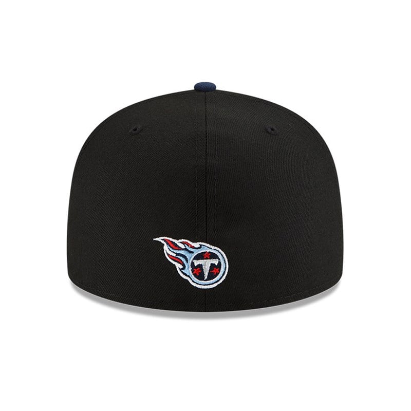 59fifty New Era Tenessee Titans NFL Draft Fitted Gorras Negros | HV4367081