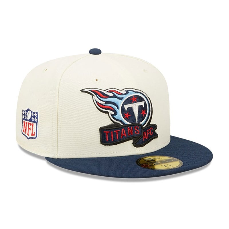 59fifty New Era Tennessee Titans NFL Sideline 2022 Fitted Gorras Blancos | IM3157649