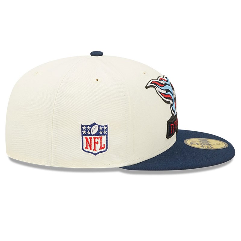 59fifty New Era Tennessee Titans NFL Sideline 2022 Fitted Gorras Blancos | IM3157649