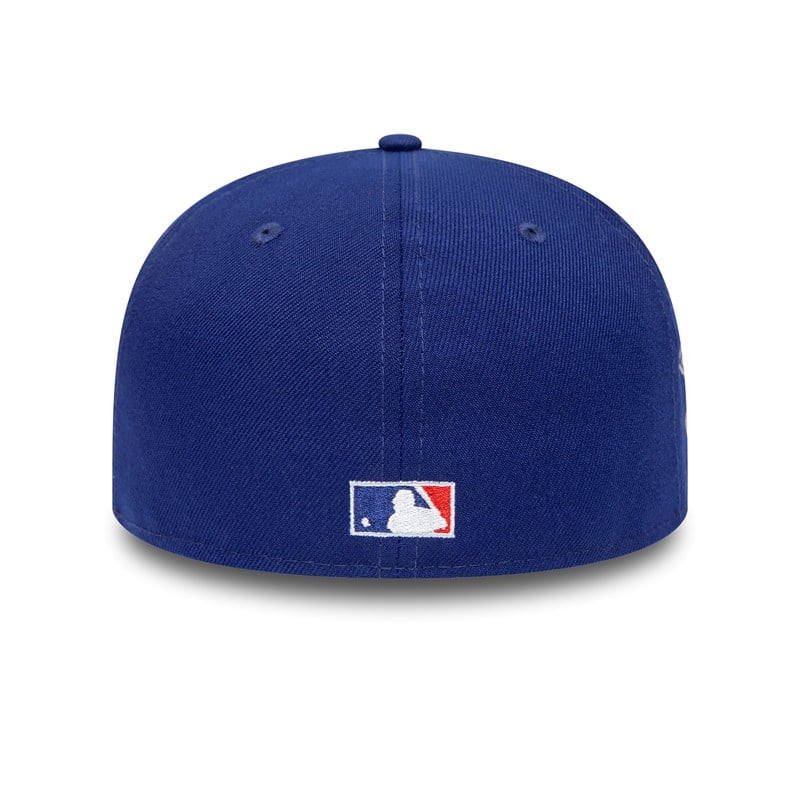 59fifty New Era Texas Rangers American League Stadium Fitted Gorras Azules | QV6942780