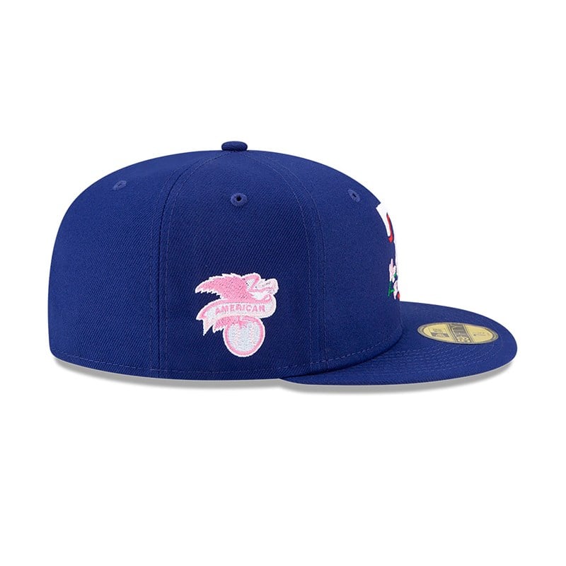 59fifty New Era Texas Rangers Side Patch Bloom Fitted Gorras Azules | WK0286947