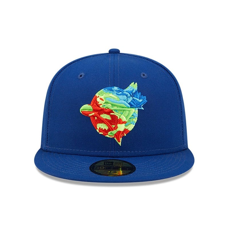 59fifty New Era Toronto Jays Infrared Fitted Gorras Azules | TJ2368107