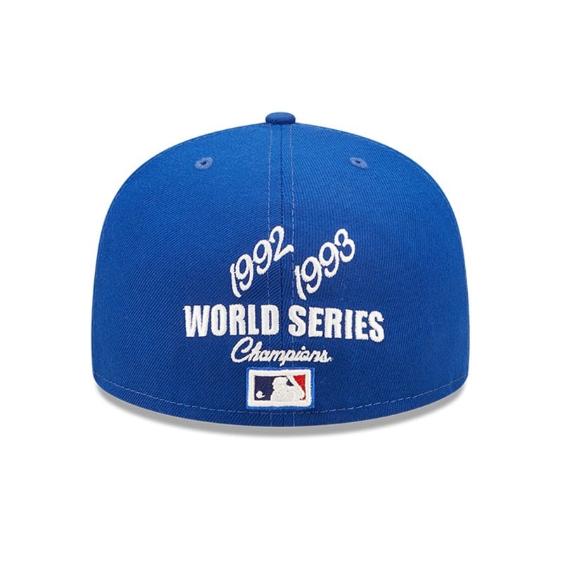 59fifty New Era Toronto Jays MLB Crown Champs Fitted Gorras Azules | CJ4520831