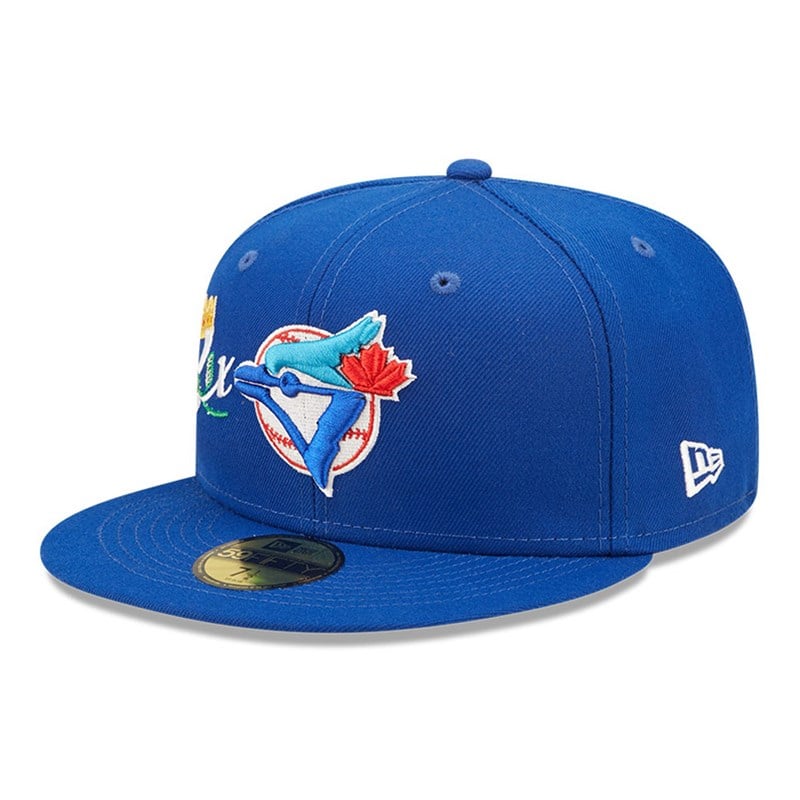 59fifty New Era Toronto Jays MLB Crown Champs Fitted Gorras Azules | CJ4520831