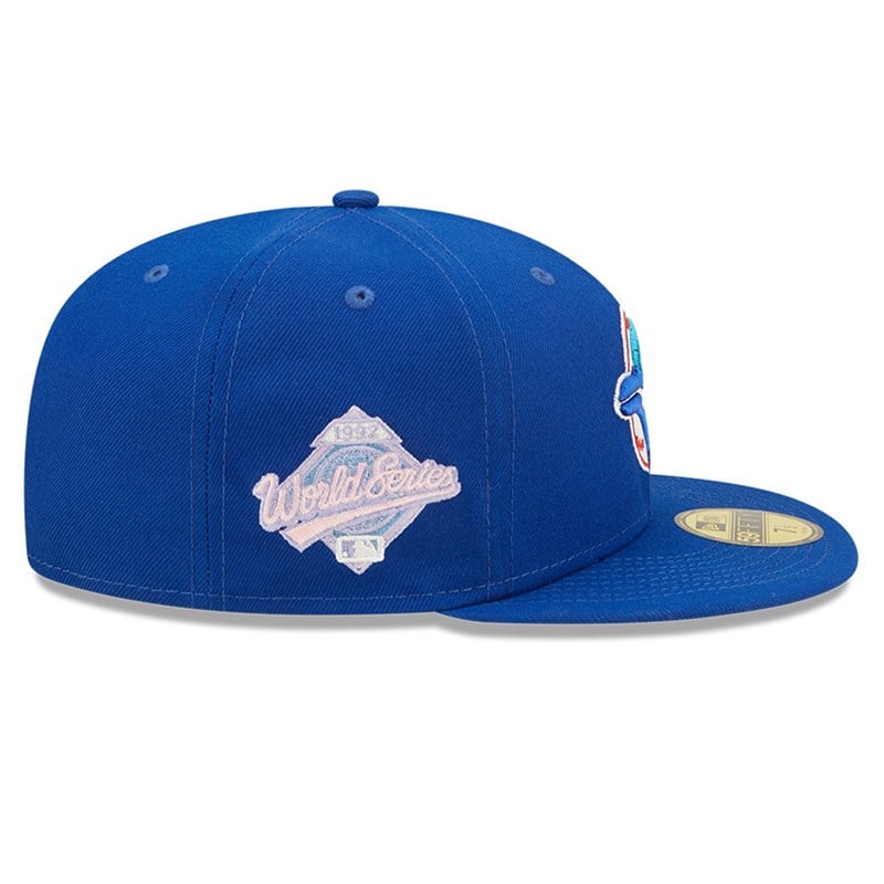 59fifty New Era Toronto Jays MLB Pop Sweat Fitted Gorras Azules | UI9820314