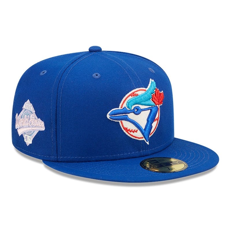 59fifty New Era Toronto Jays MLB Pop Sweat Fitted Gorras Azules | UI9820314