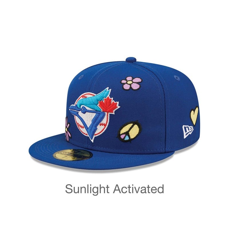 59fifty New Era Toronto Jays MLB Sunlight Pop Gorras Azules | MG7809621