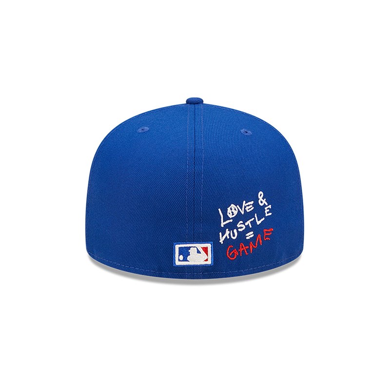 59fifty New Era Toronto Jays MLB Team Heart Fitted Gorras Azules | YD1892537