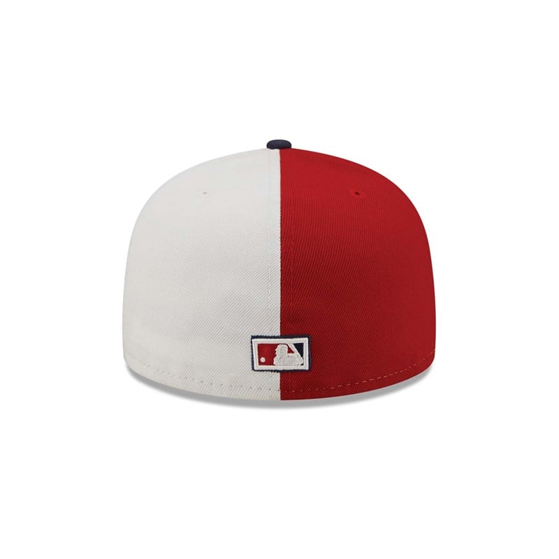 59fifty New Era Toronto Jays Pinwheel Americana Fitted Gorras Rojos | GP2614578