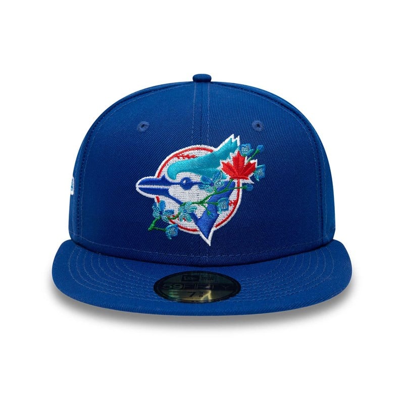 59fifty New Era Toronto Jays Side Patch Bloom Fitted Gorras Azules | SZ8749032