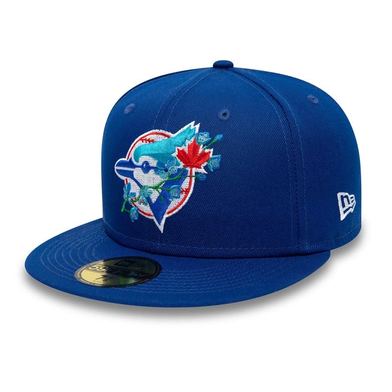 59fifty New Era Toronto Jays Side Patch Bloom Fitted Gorras Azules | SZ8749032