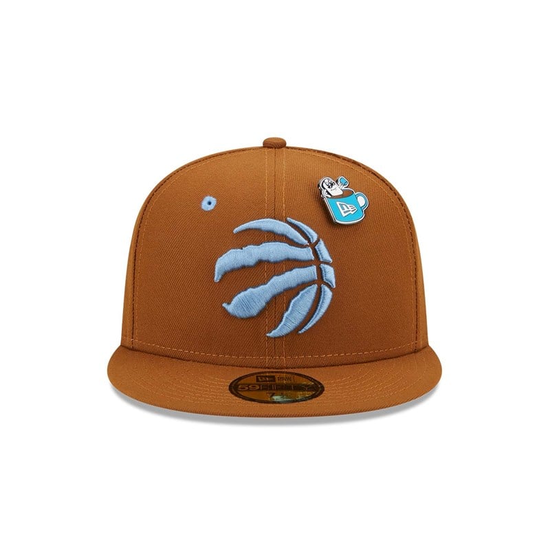 59fifty New Era Toronto Raptors Hot Cocoa Fitted Gorras Marrom | DT1079326