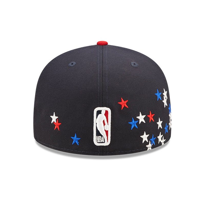 59fifty New Era Toronto Raptors NBA Americana Fitted Gorras Azules | XD2874035