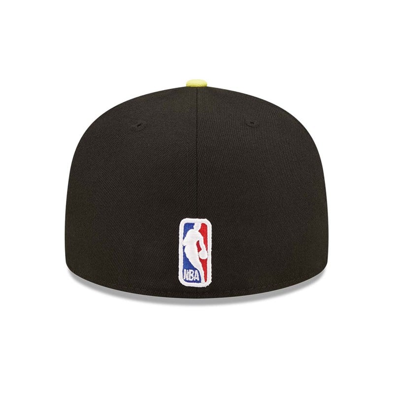 59fifty New Era Utar Jazz NBA Tip Off 2022 Fitted Gorras Negros | HM2897156