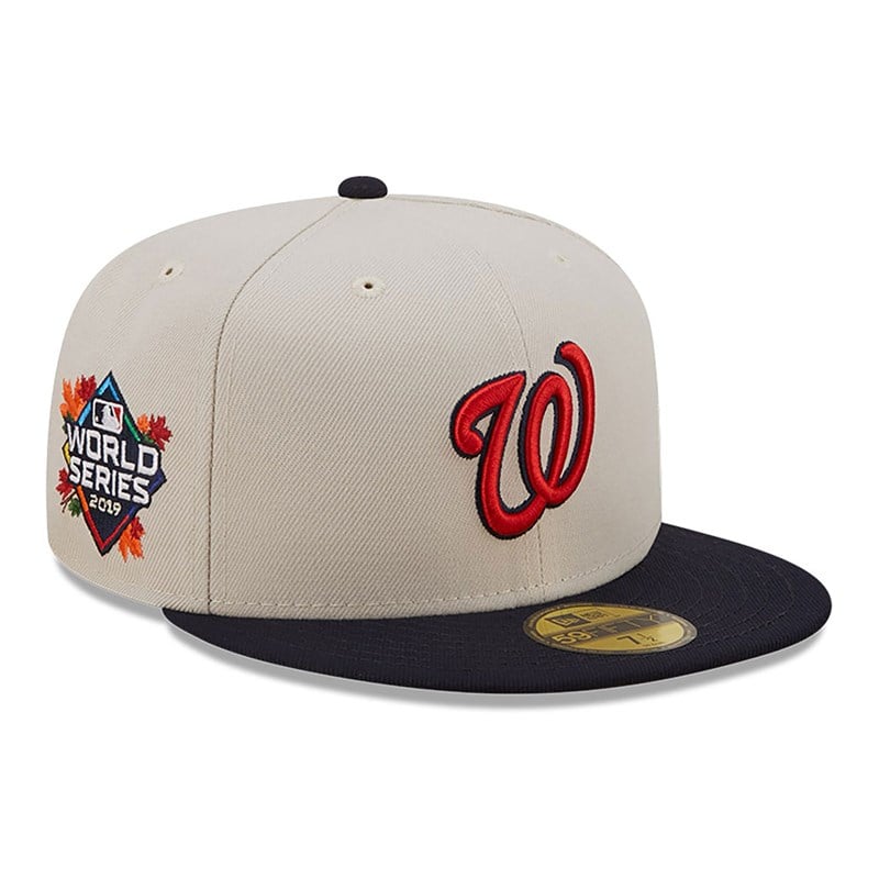 59fifty New Era Washington Fall Classic Fitted Gorras Blancos | SN0389214