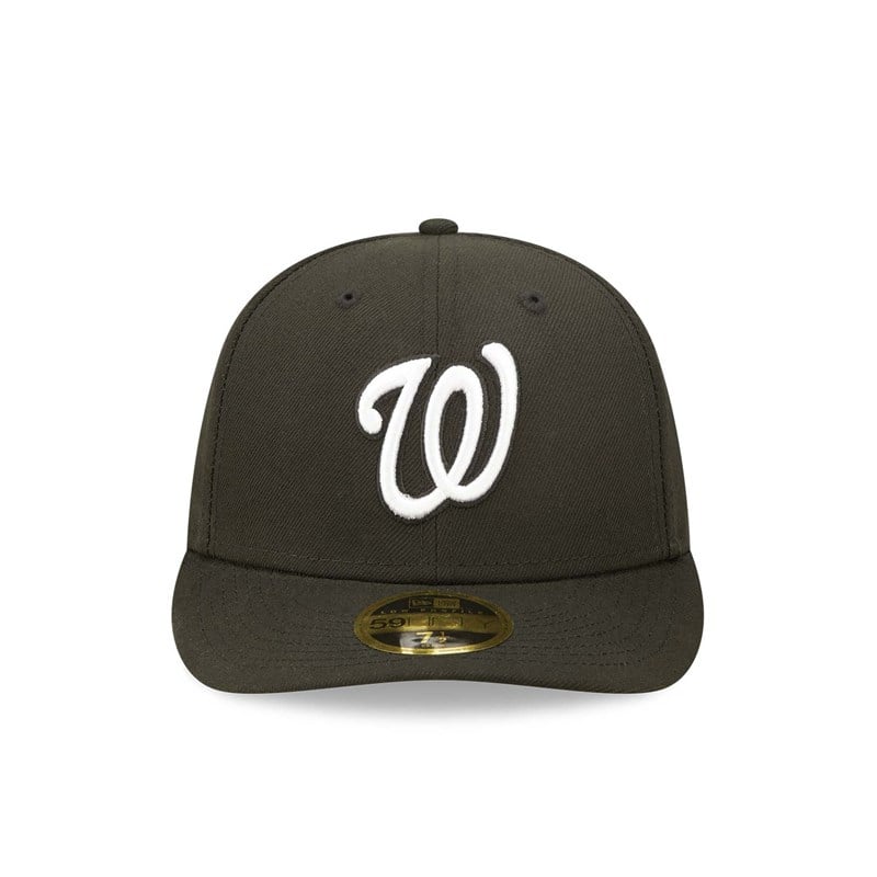 59fifty New Era Washington Nation Low Profile Gorras Negros | VU5068172