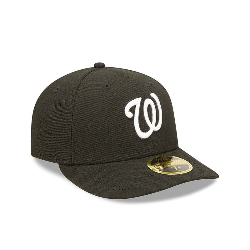 59fifty New Era Washington Nation Low Profile Gorras Negros | VU5068172