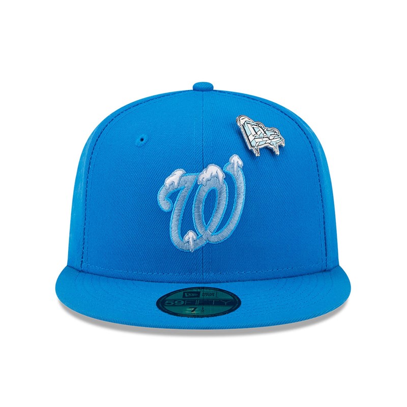 59fifty New Era Washington Nationals Day Fitted Gorras Azules | OD3951802