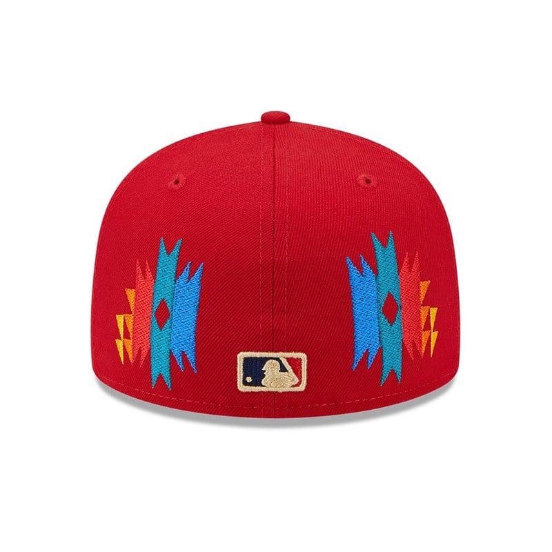 59fifty New Era Washington Nationals Southwestern Fitted Gorras Rojos | KF8465792