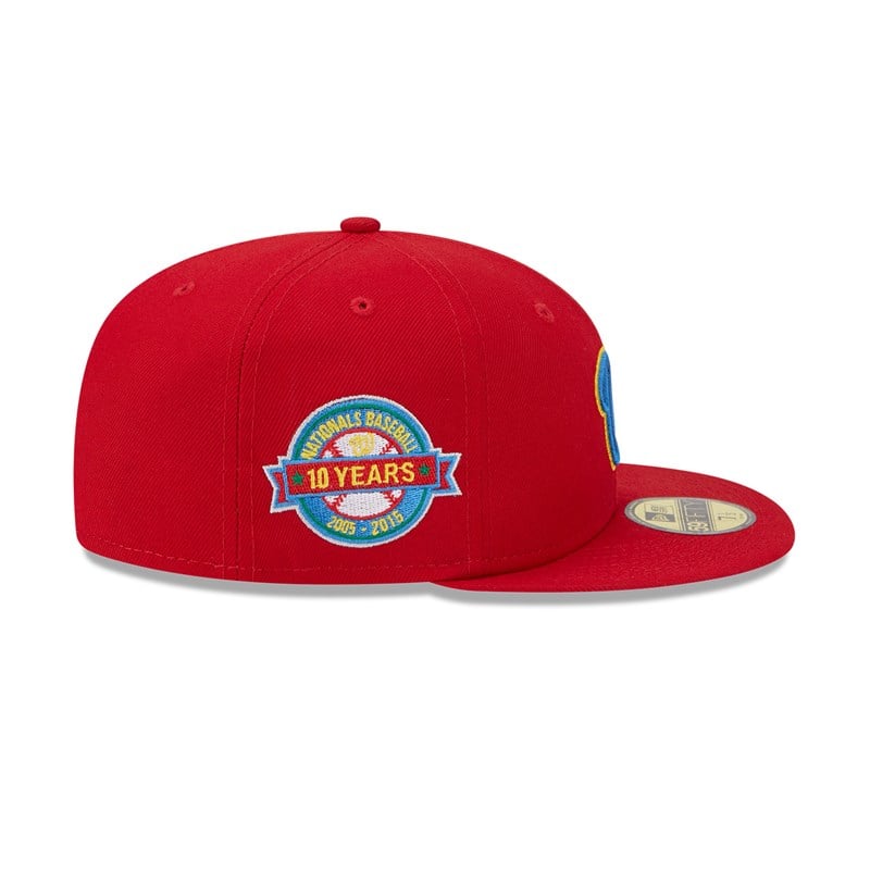 59fifty New Era Washington Nationals State Tartan Fitted Gorras Rojos | QL7280193