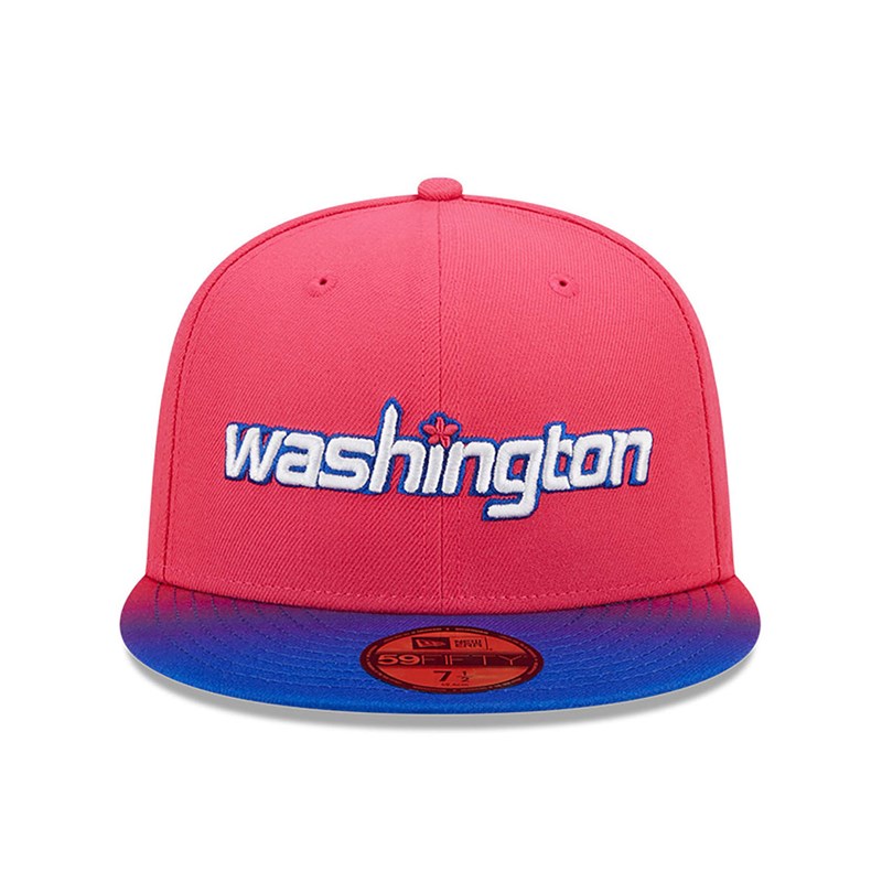 59fifty New Era Washington Wizards Authentics City Edition Fitted Gorras Rosas | TR8406571