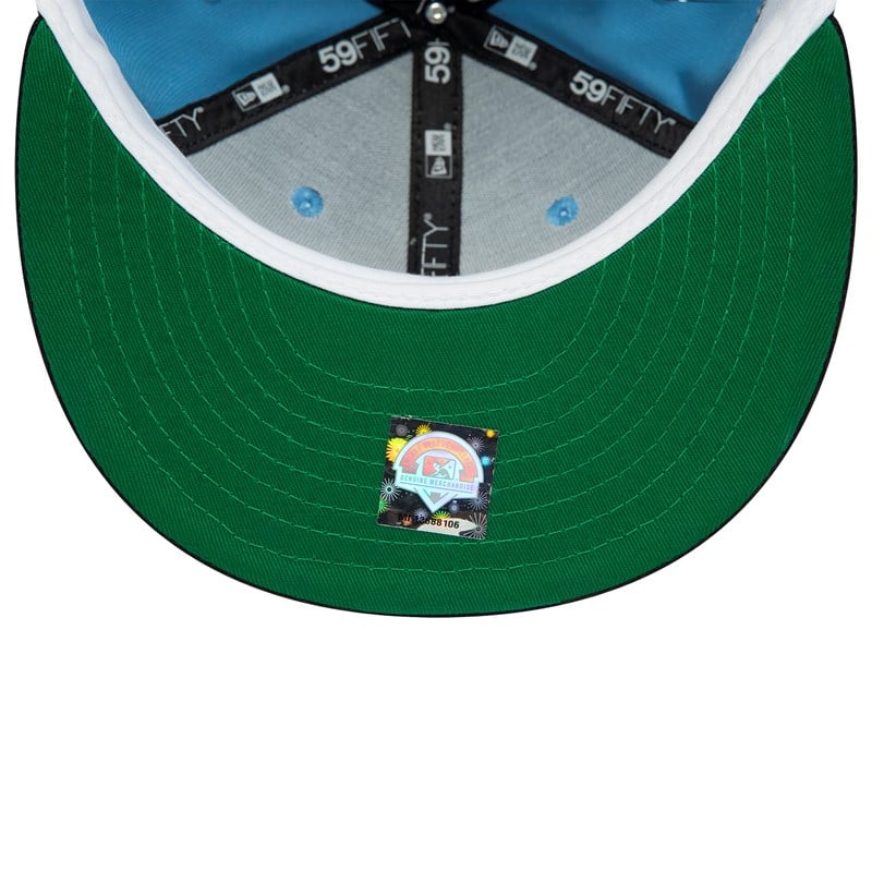 59fifty New Era Wilmington Rocks Milb Fitted Gorras Azules | KQ1306724