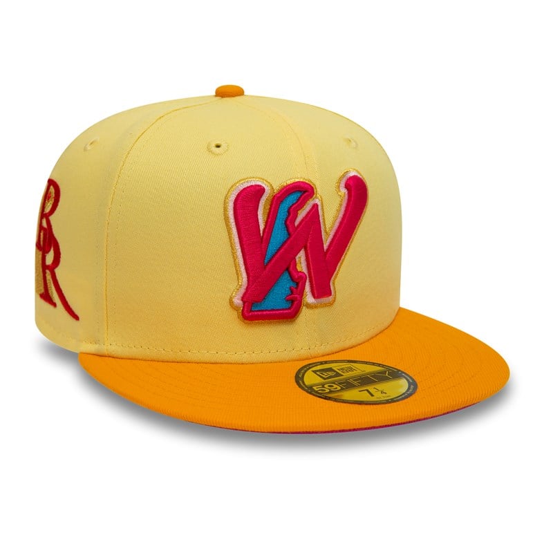 59fifty New Era Wilmington Rocks Milb Soft Fitted Gorras Amarillos | TB4823059