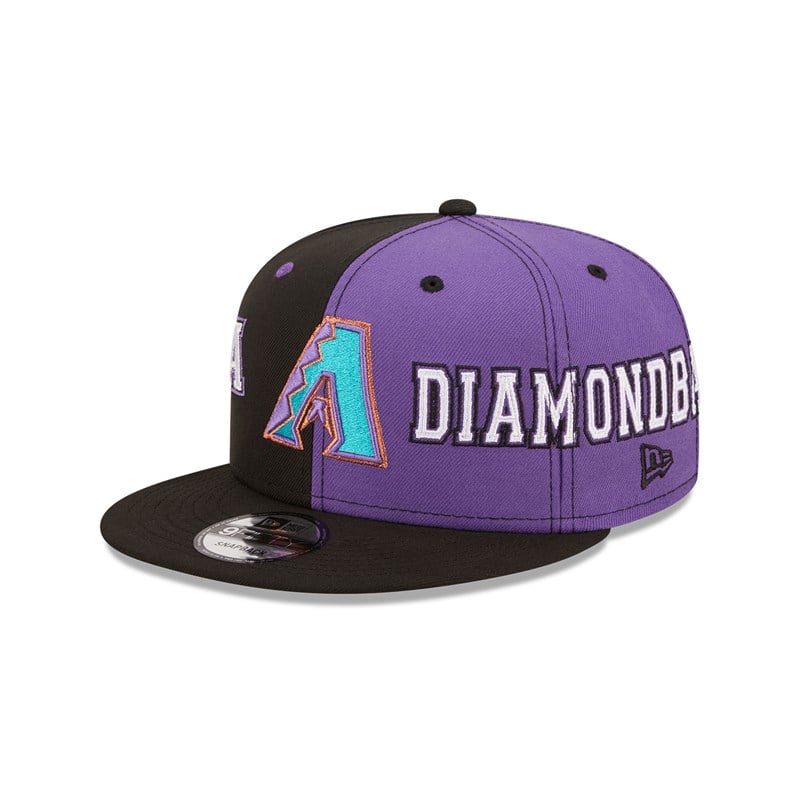 9fifty New Era Arizona Diamondbacks Teamsplit Gorras Negros | ZA1708645